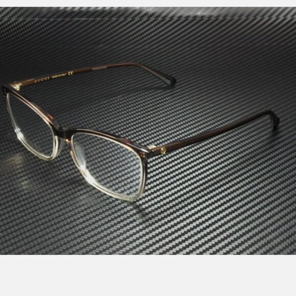 Gucci Square Brown Women's 55mm Eyeglasses